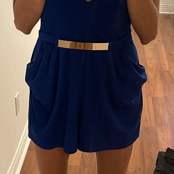 Blue sexy romper - Picture 2 of 2